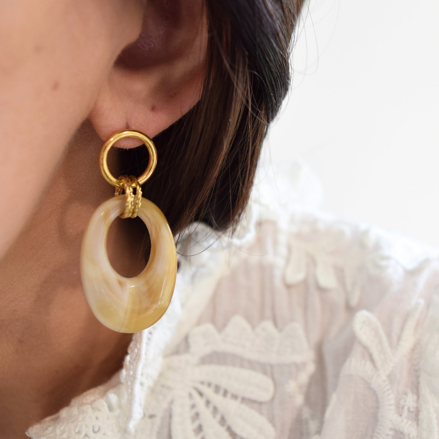 Boucles d'oreilles Amber