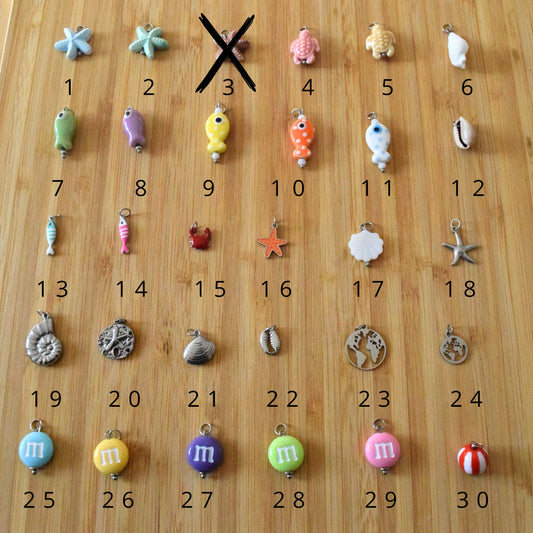 Collier charms personnalisable