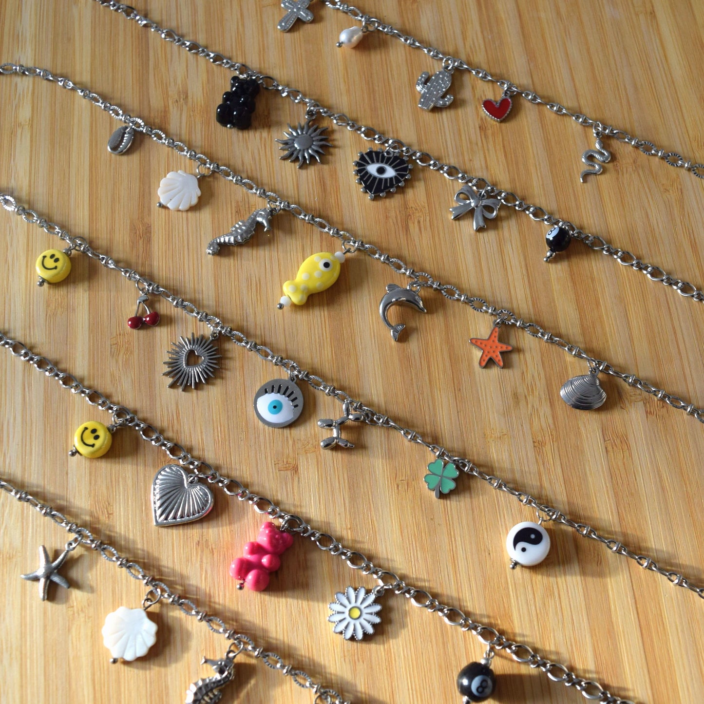 Collier charms personnalisable