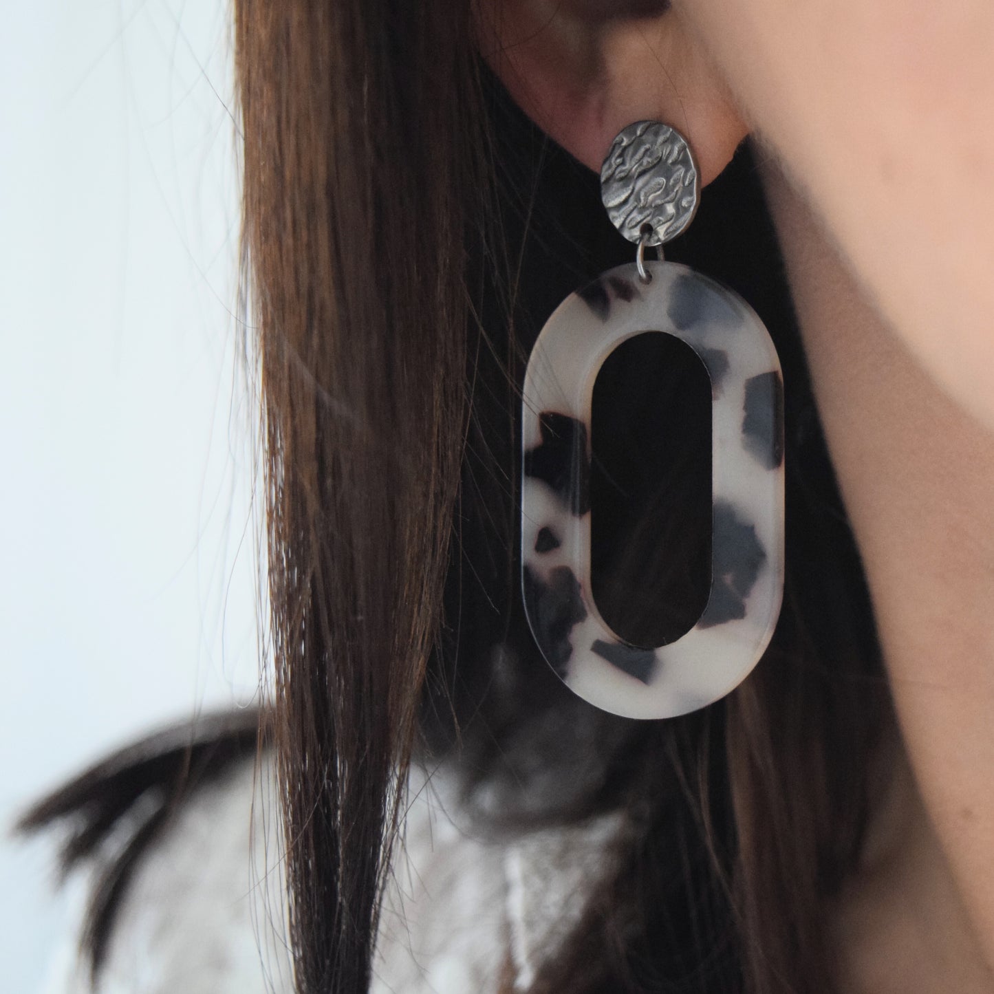 Boucles d'oreilles Fauve