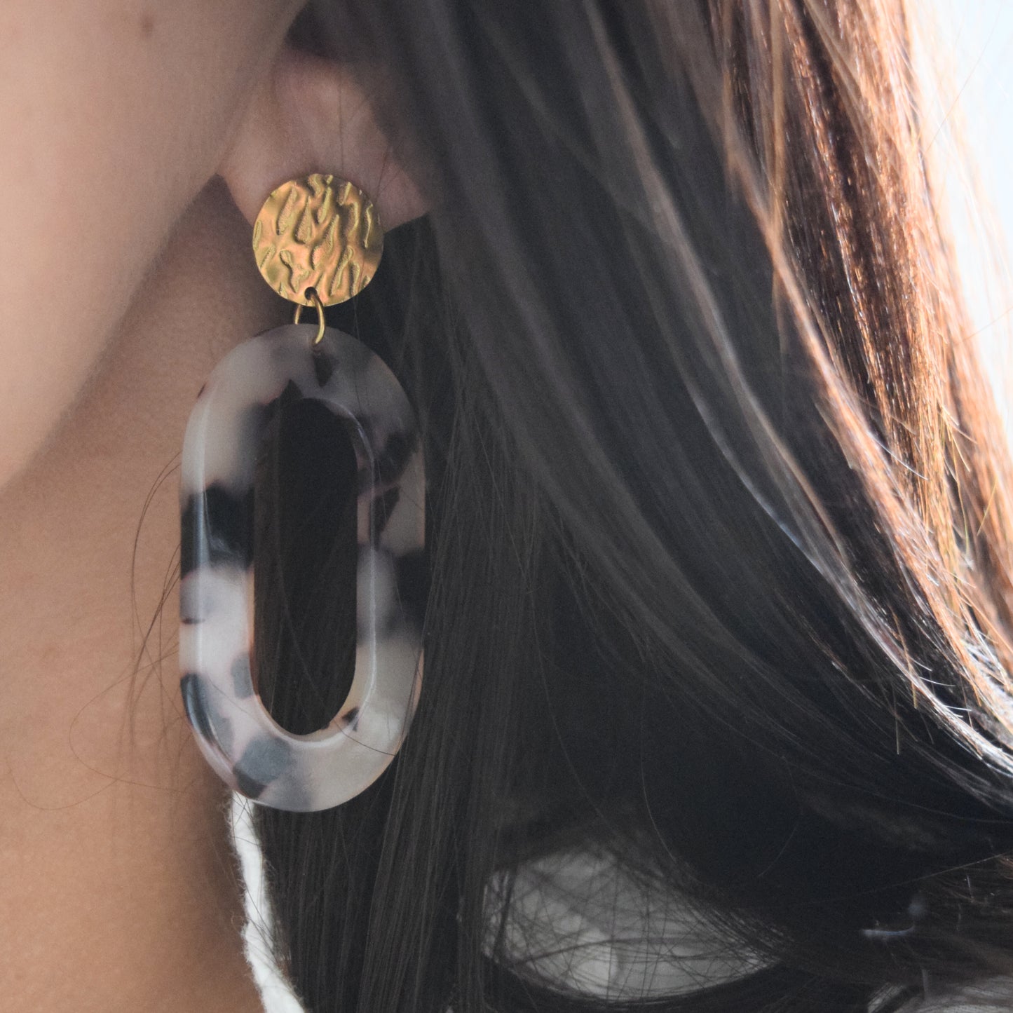 Boucles d'oreilles Fauve