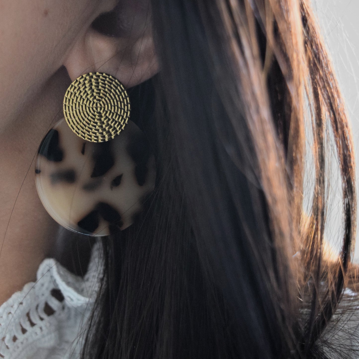 Boucles d'oreilles Leo