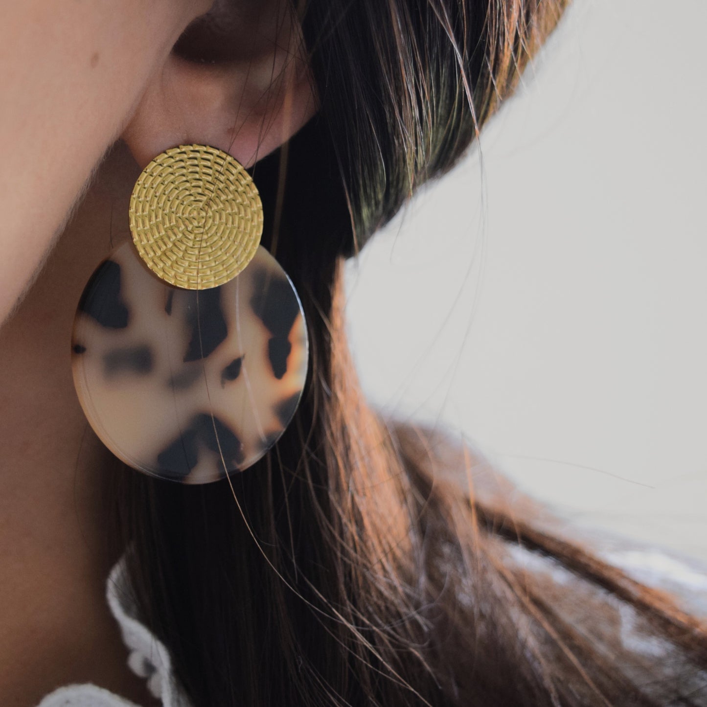 Boucles d'oreilles Leo