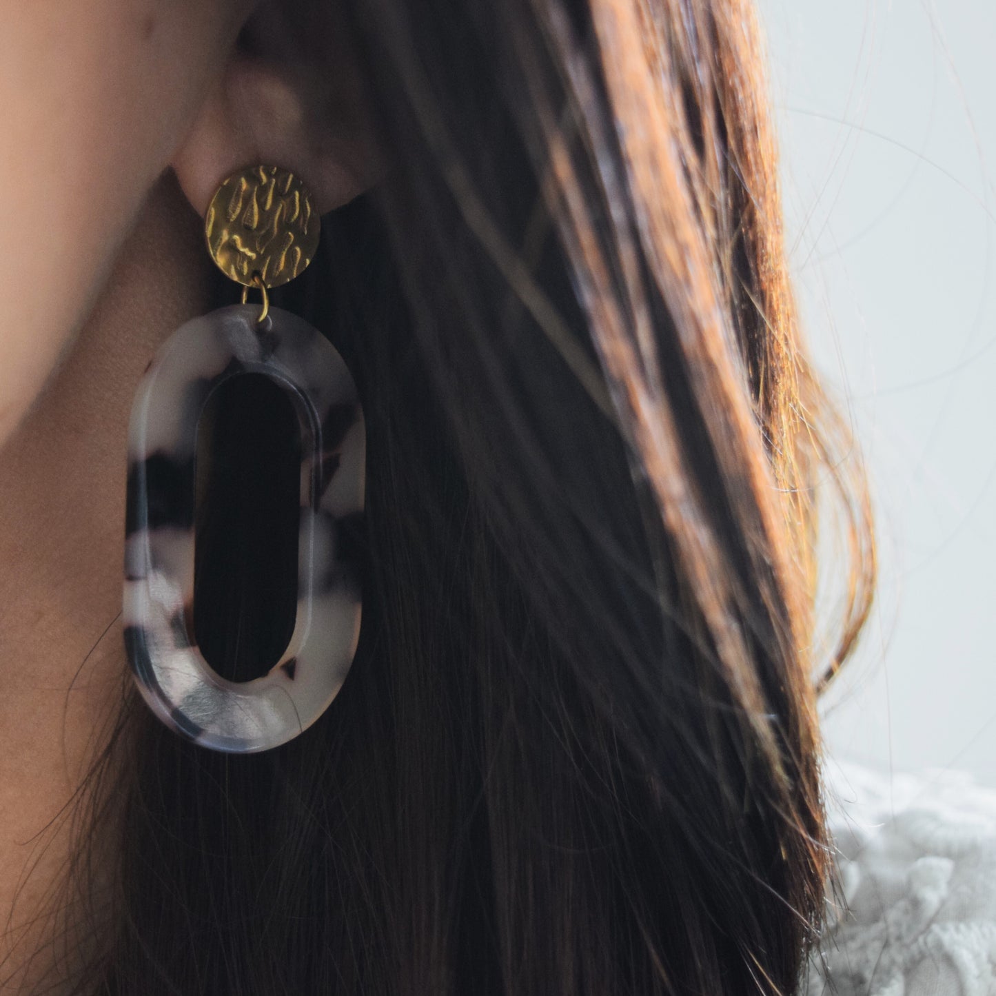 Boucles d'oreilles Fauve