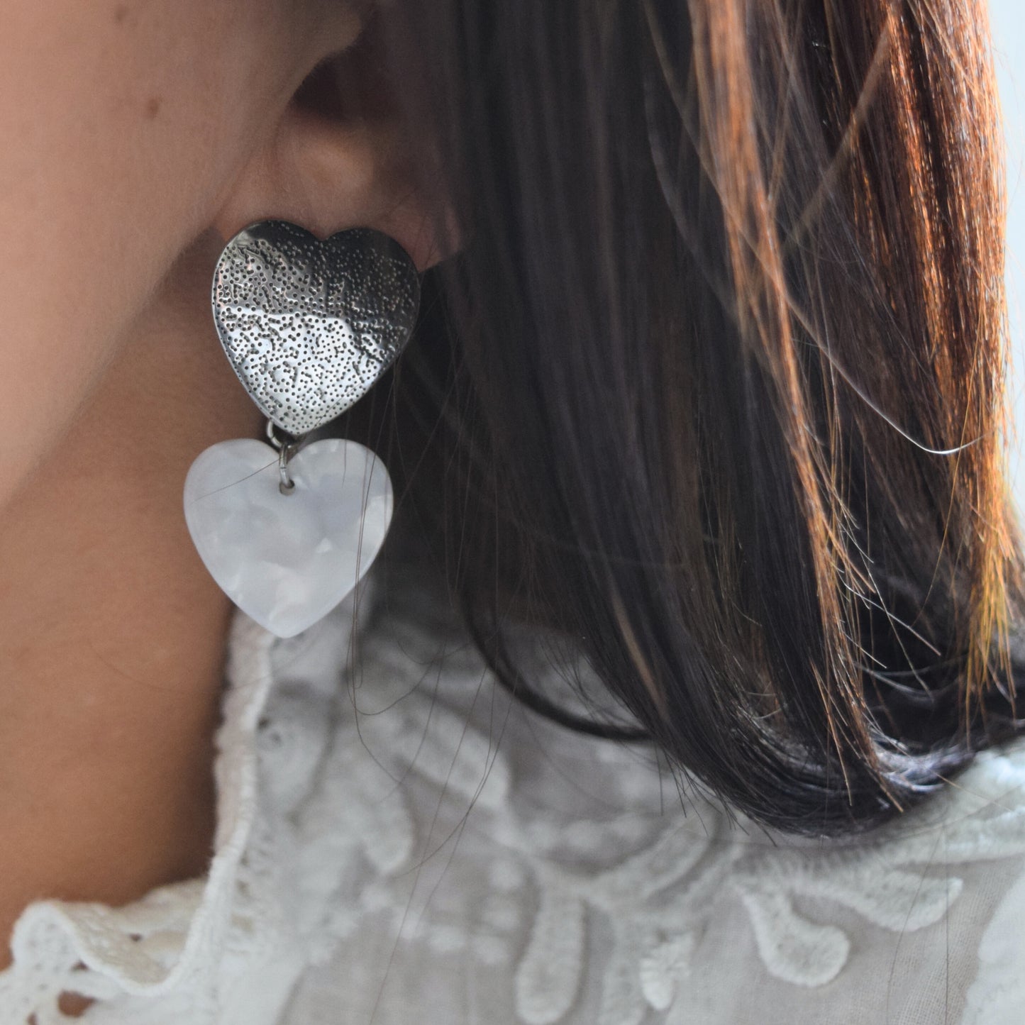 Boucles d'oreilles Duo