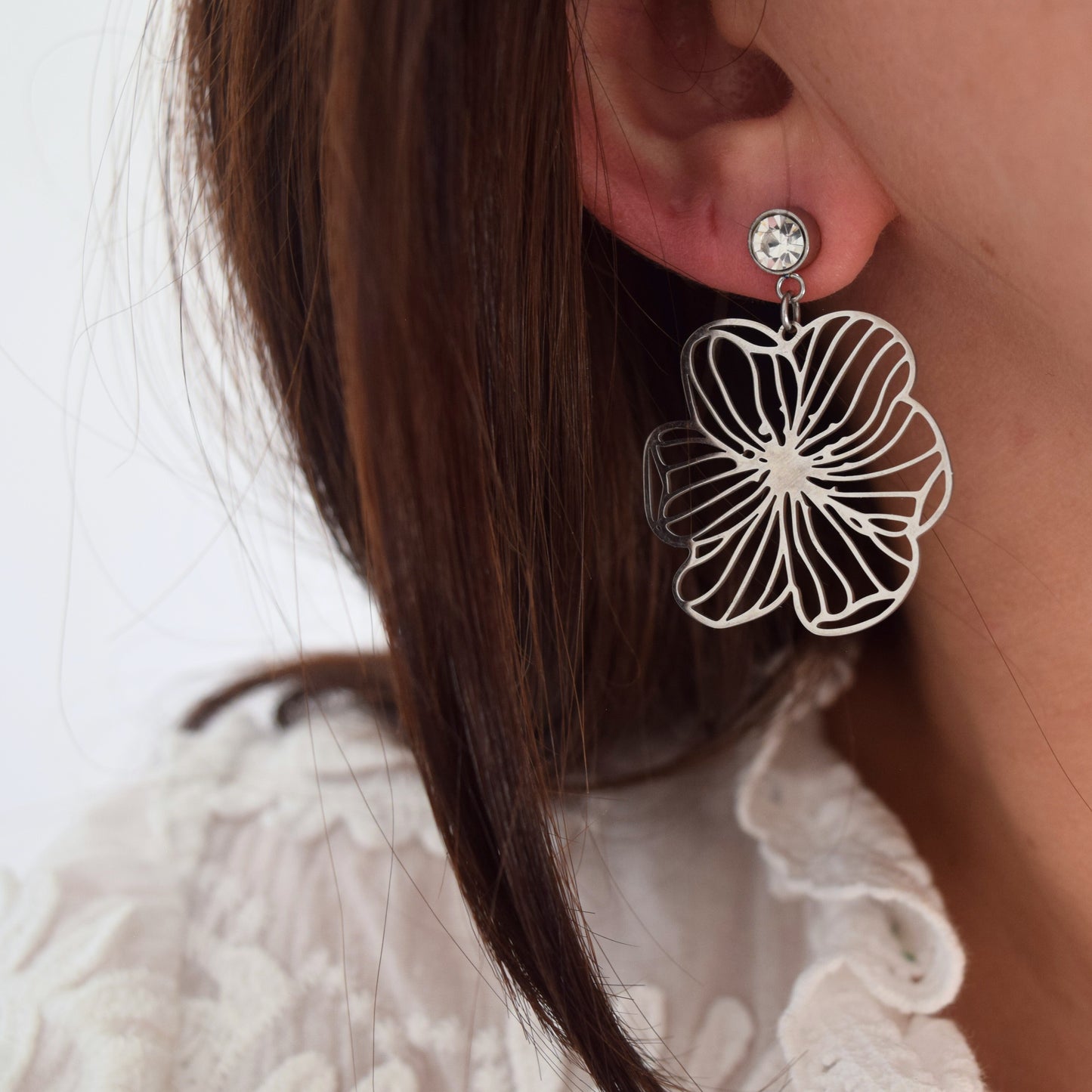 Boucles d'oreilles Flora