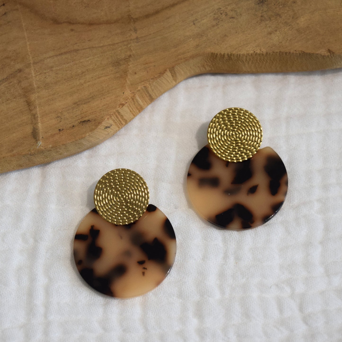 Boucles d'oreilles Leo
