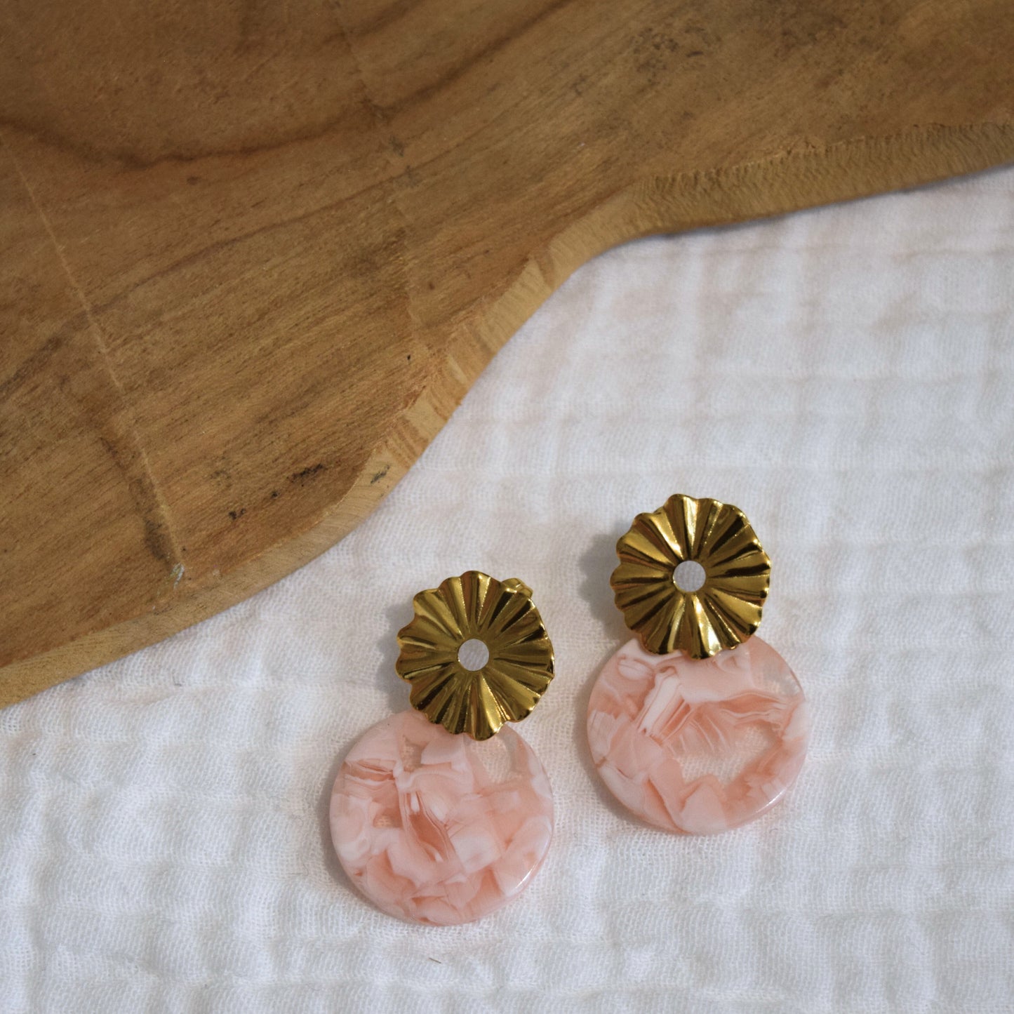 Boucles d'oreilles Rosa