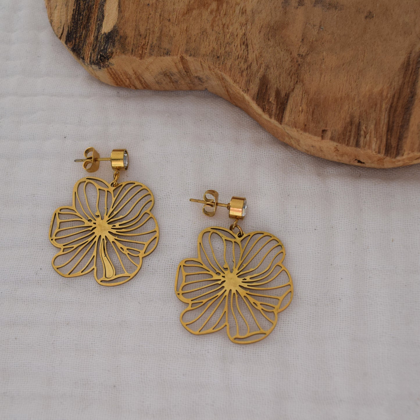Boucles d'oreilles Flora