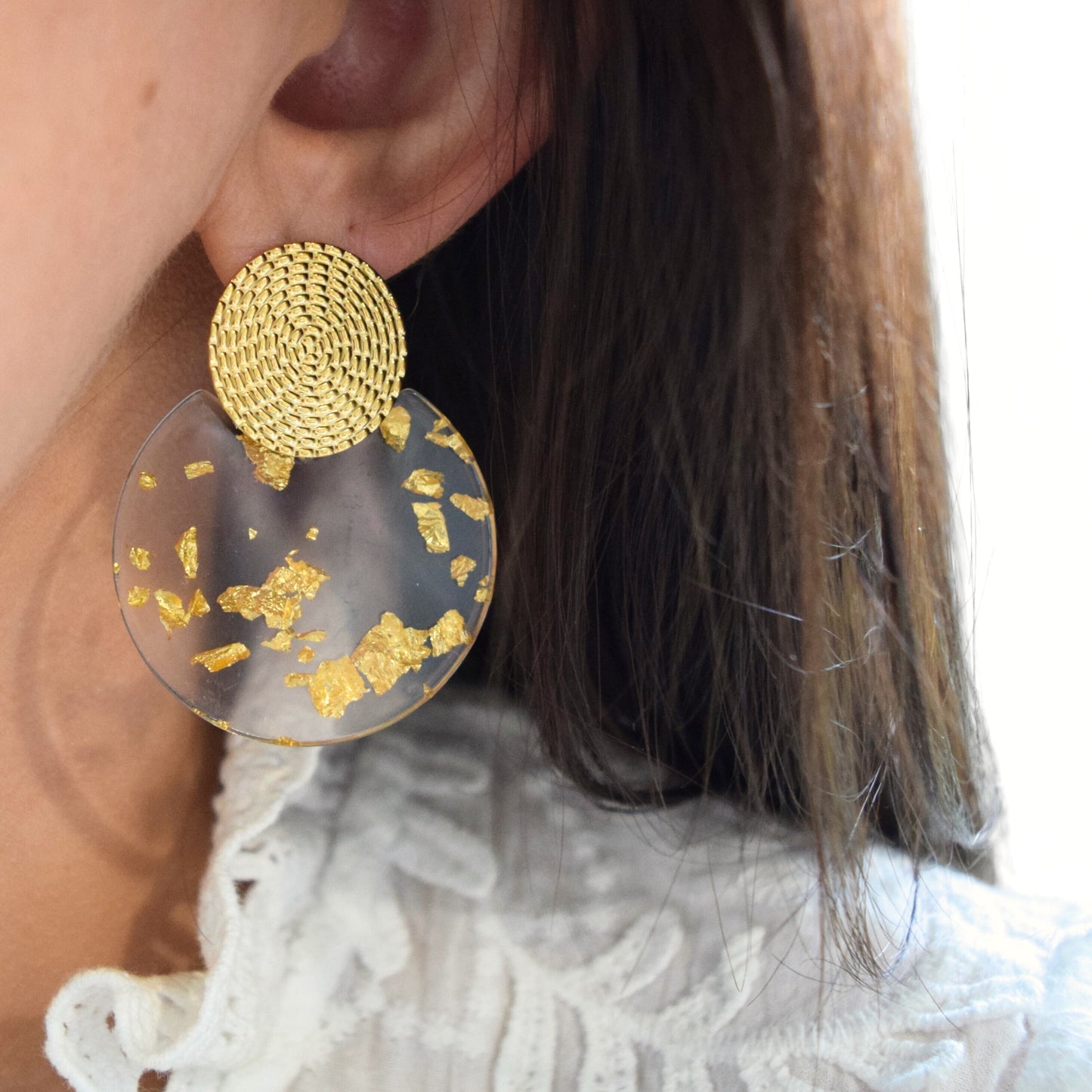 Boucles d'oreilles Pépite
