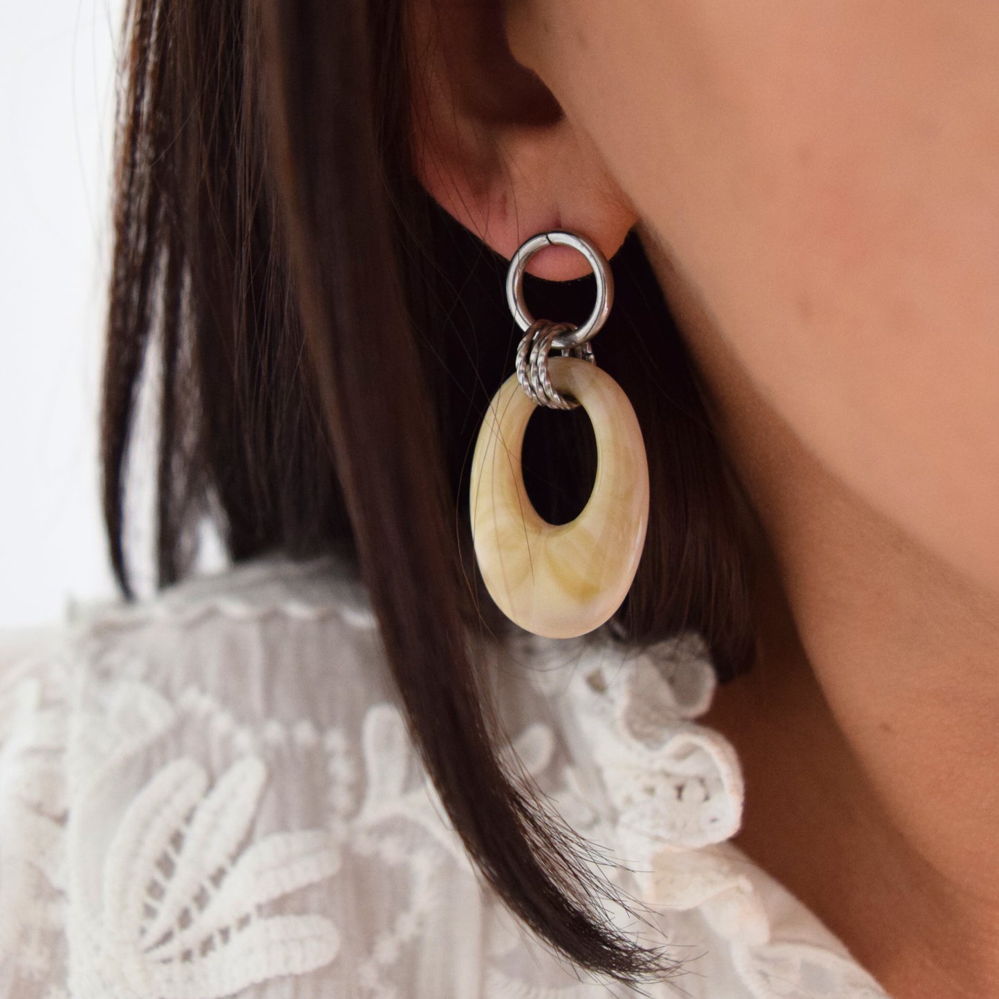 Boucles d'oreilles Amber