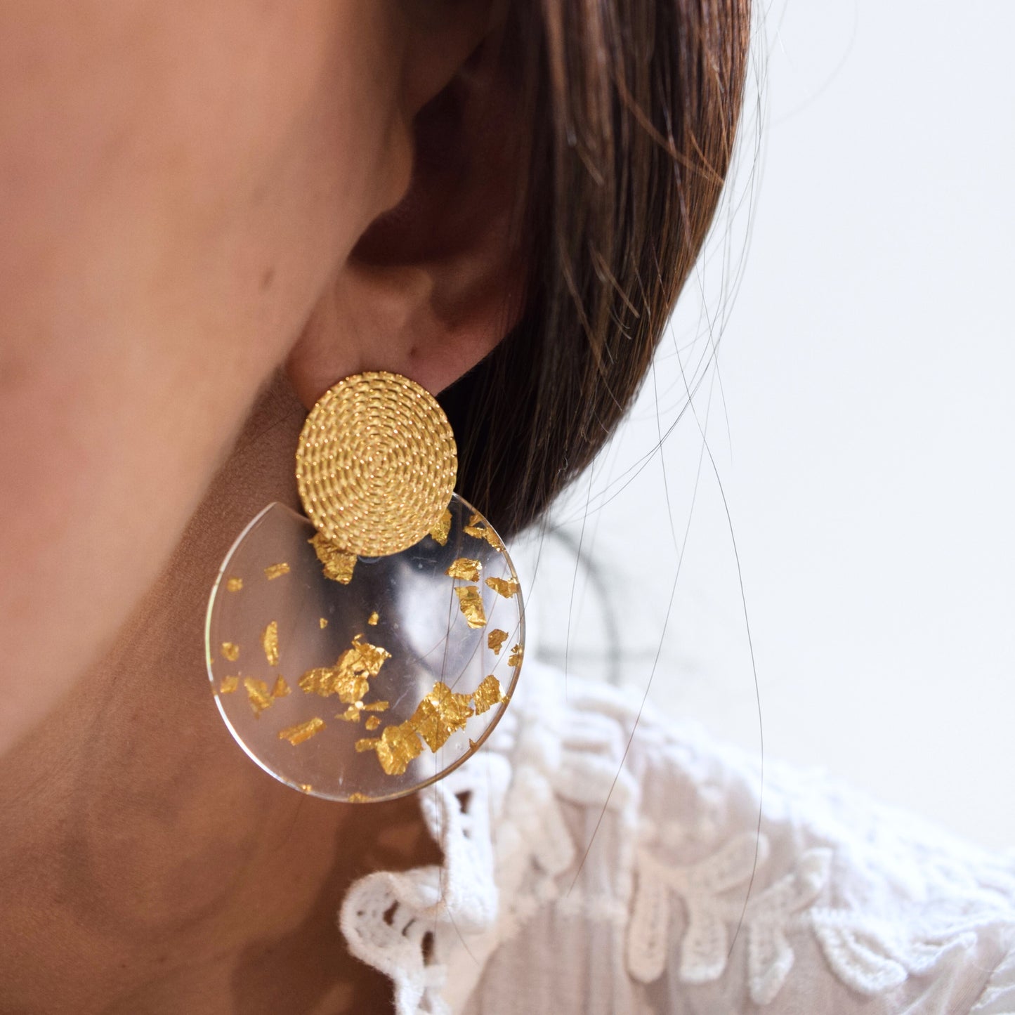 Boucles d'oreilles Pépite