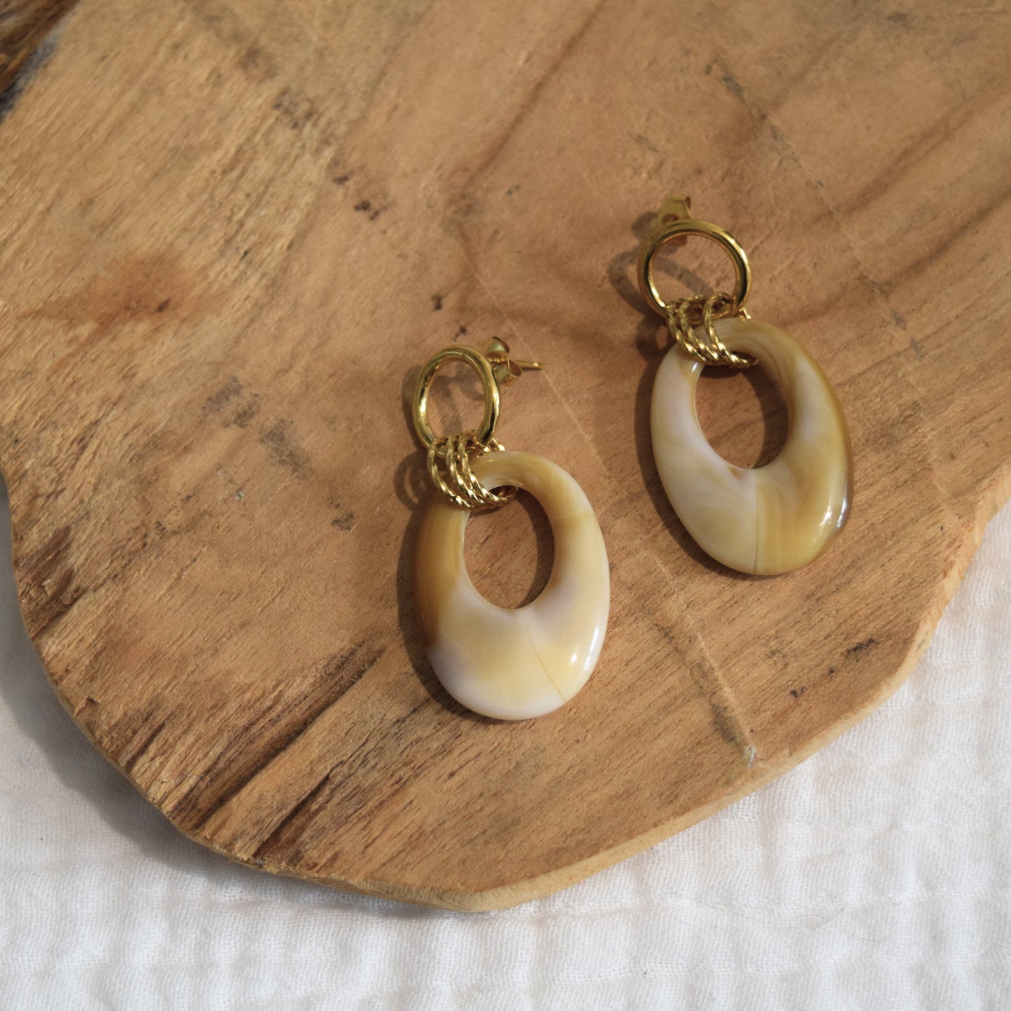 Boucles d'oreilles Amber
