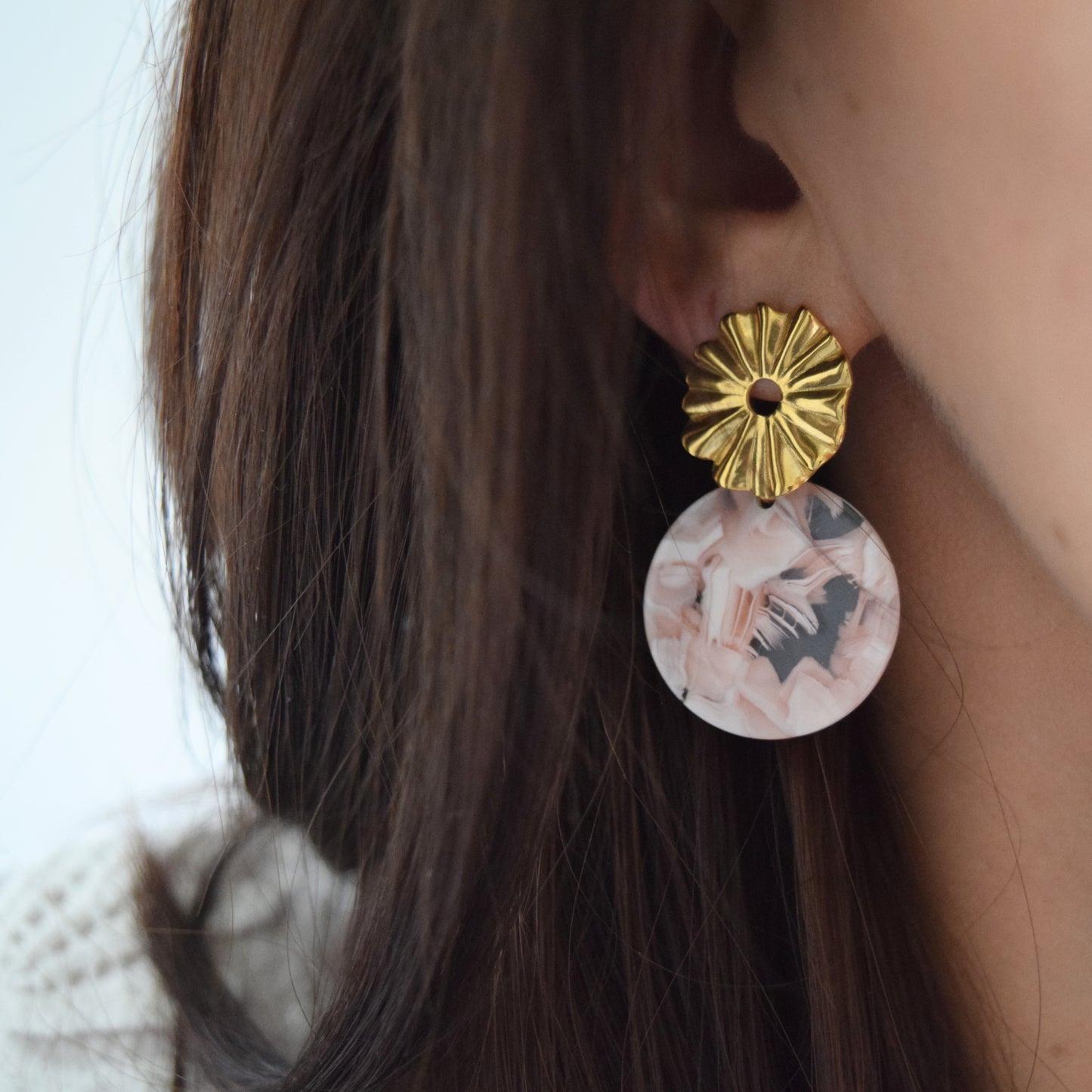 Boucles d'oreilles Rosa