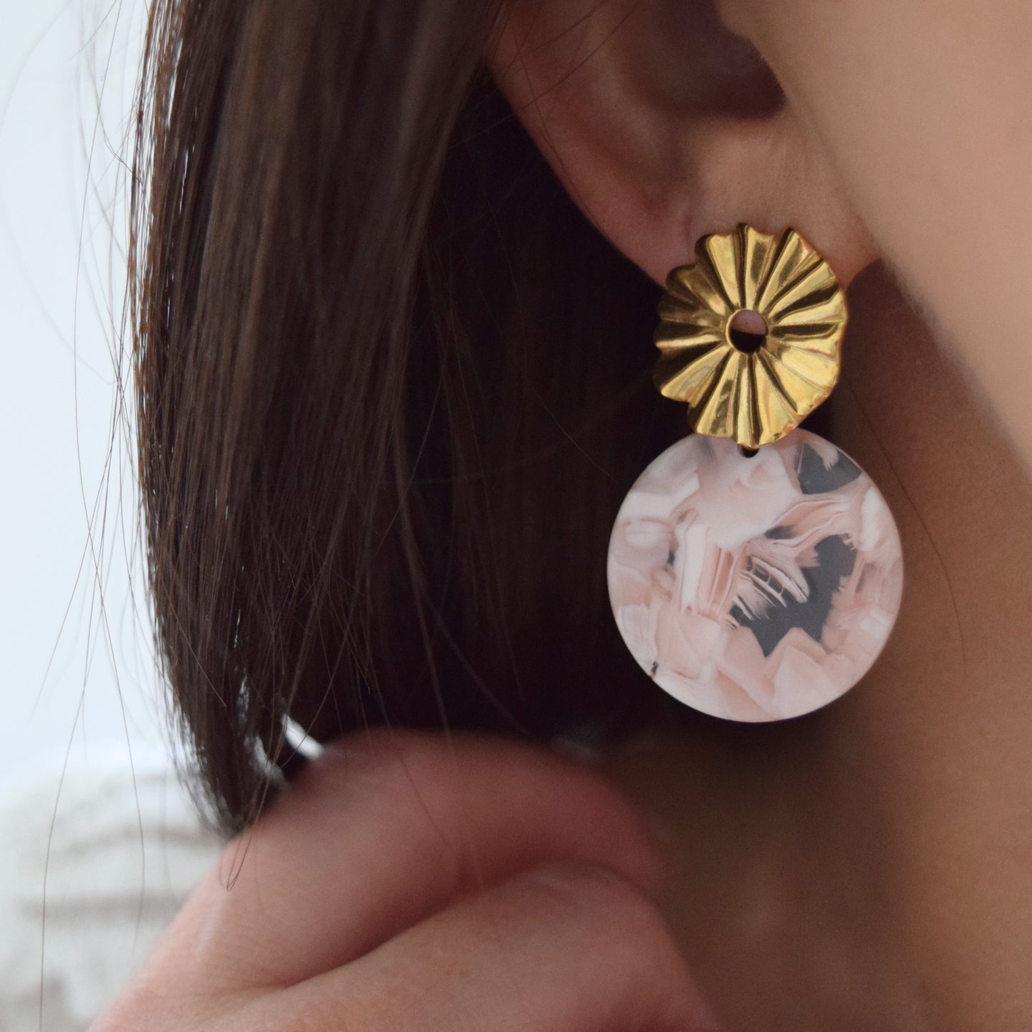 Boucles d'oreilles Rosa