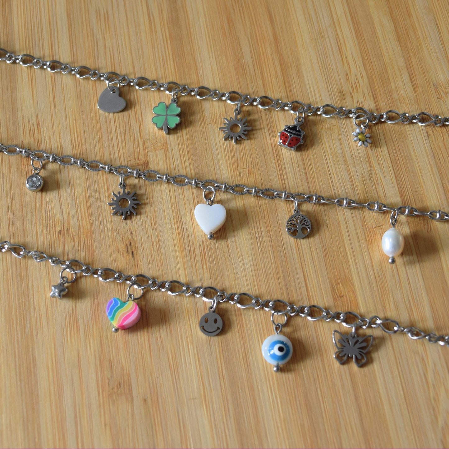 Bracelet charms à personnaliser