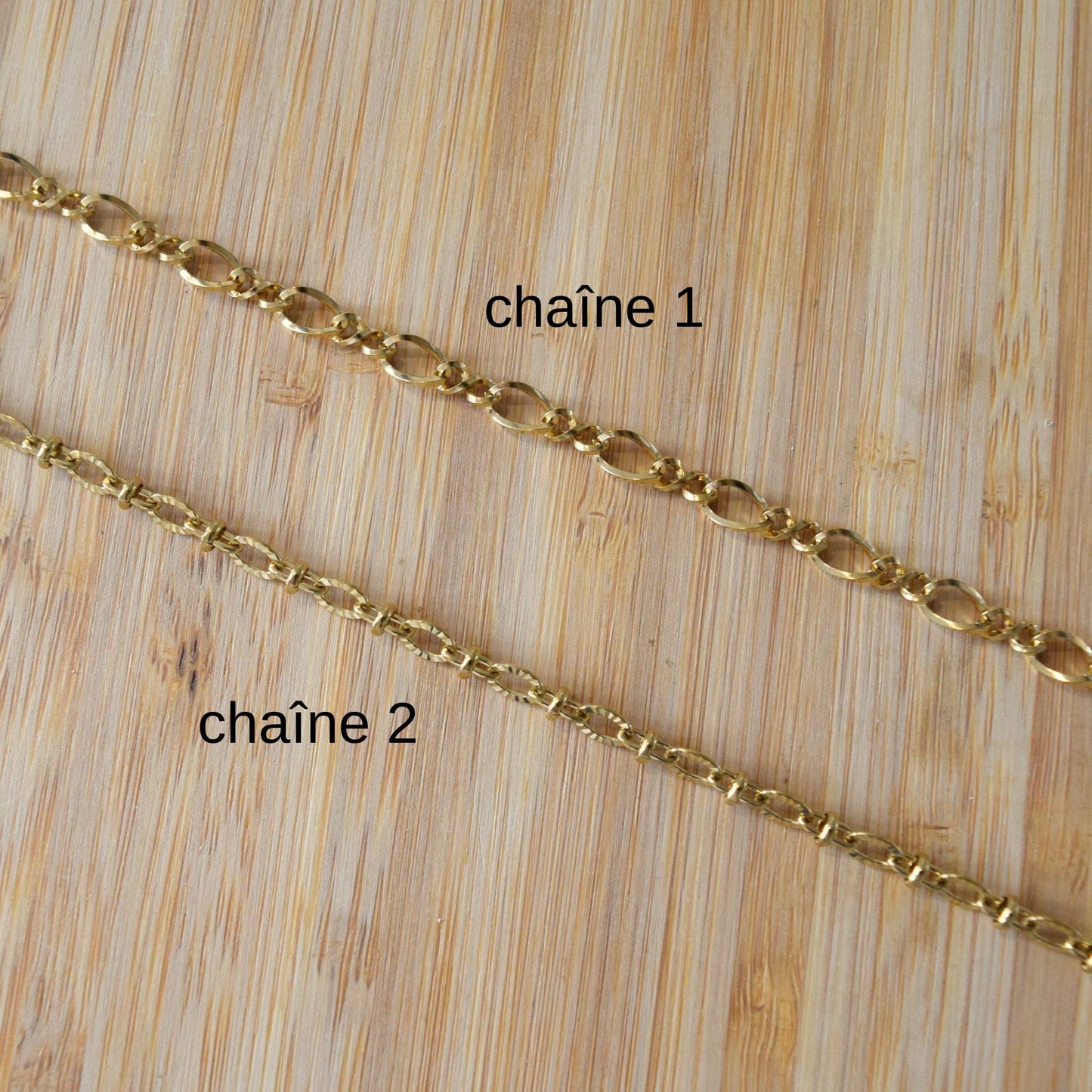 Collier charms à personnaliser