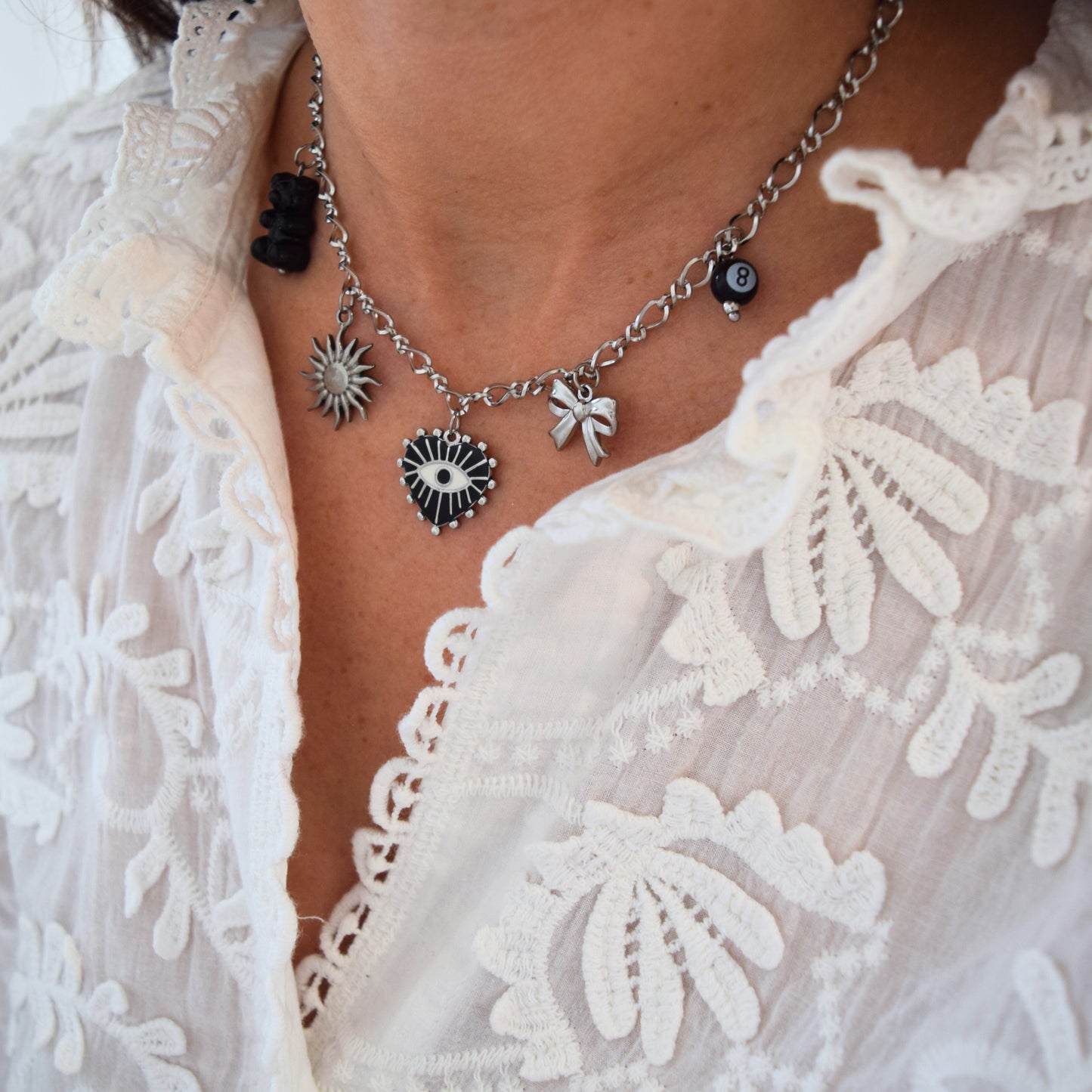 Collier charms personnalisable