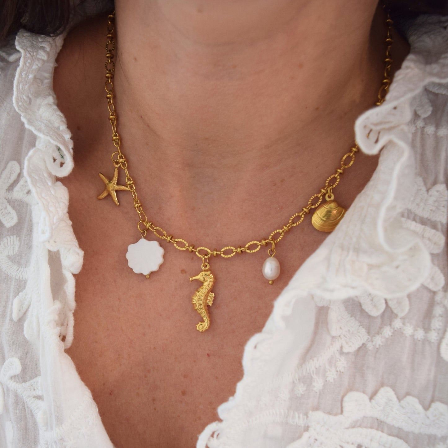 Collier charms à personnaliser