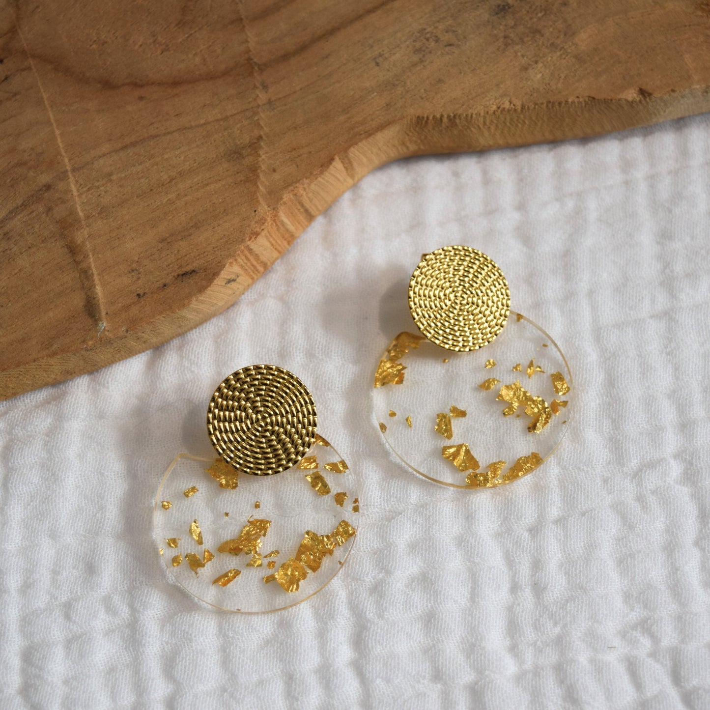 Boucles d'oreilles Pépite