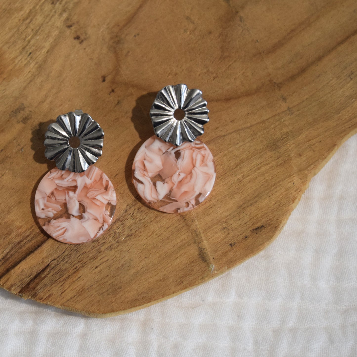 Boucles d'oreilles Rosa