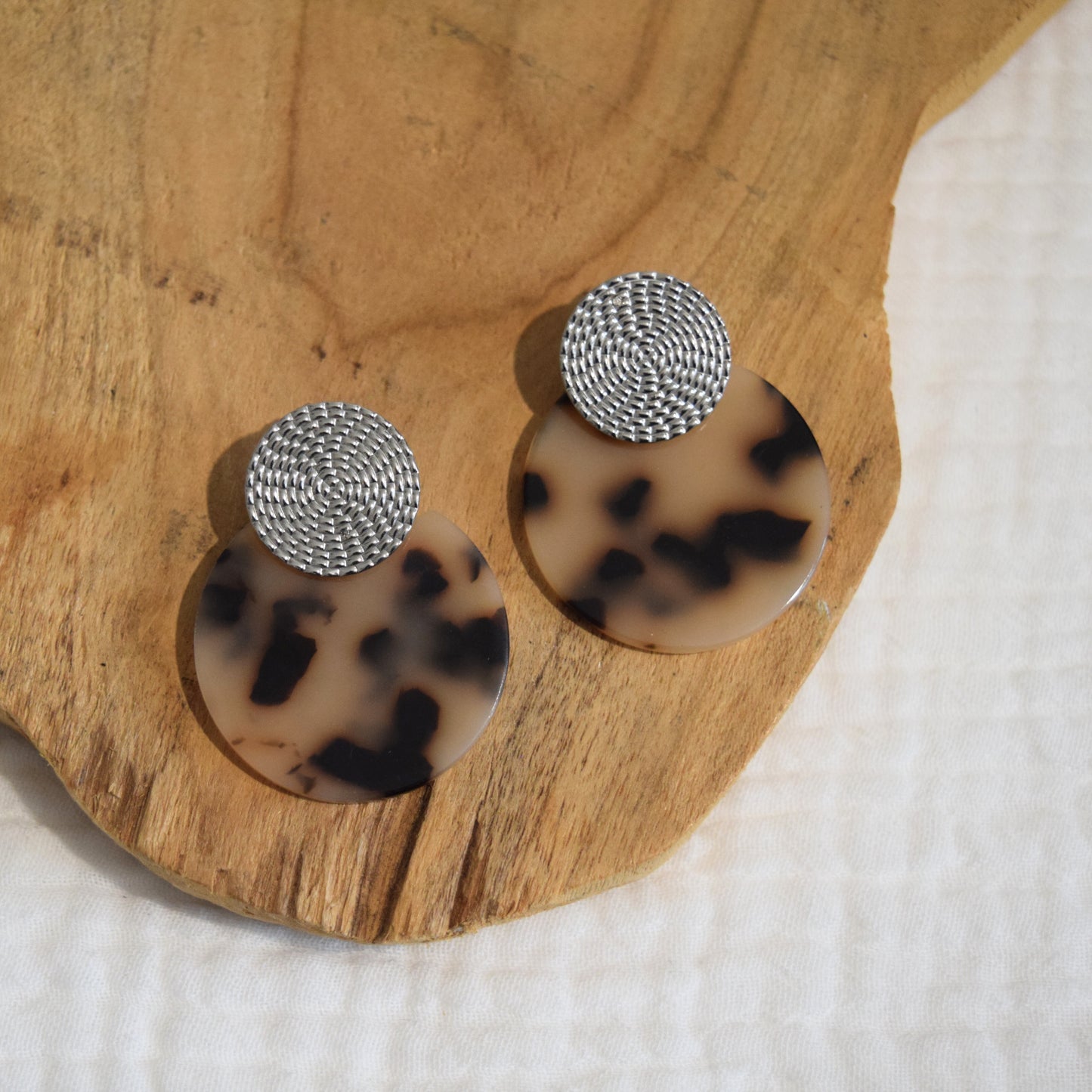 Boucles d'oreilles Leo