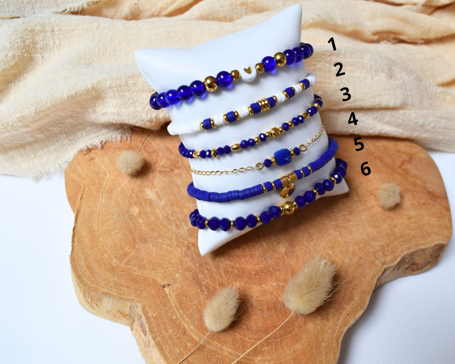 Bracelet ton bleu