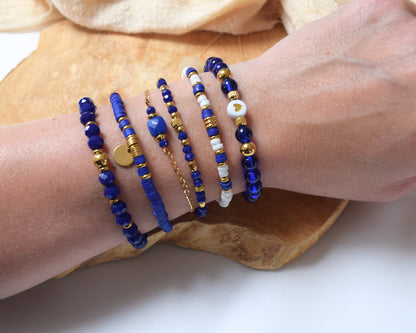 Bracelet ton bleu