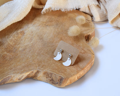 Boucles d'oreilles Moon