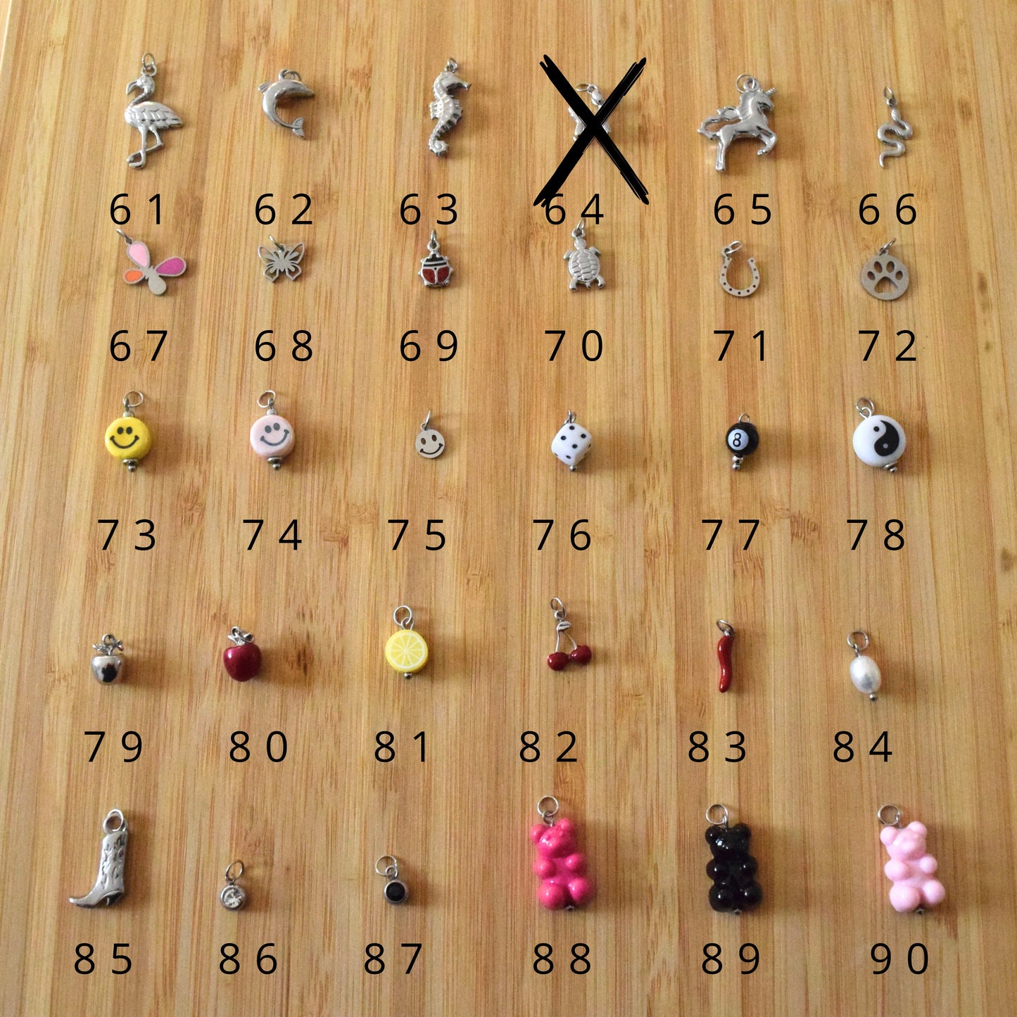 Bracelet charms à personnaliser