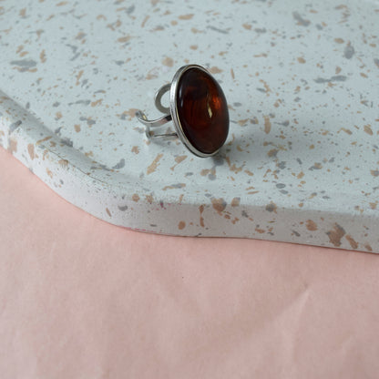 Bague élégante résine
