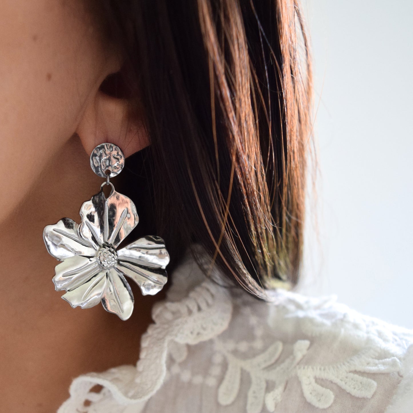 Boucles d'oreilles Flower