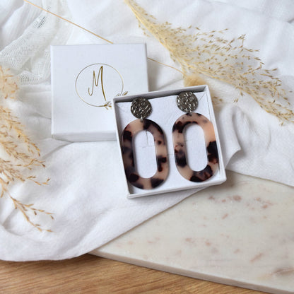 Boucles d'oreilles Fauve