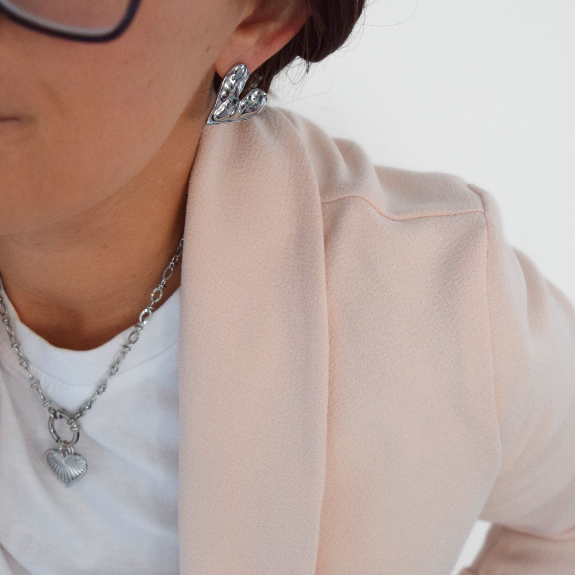 boucles cœur tendance