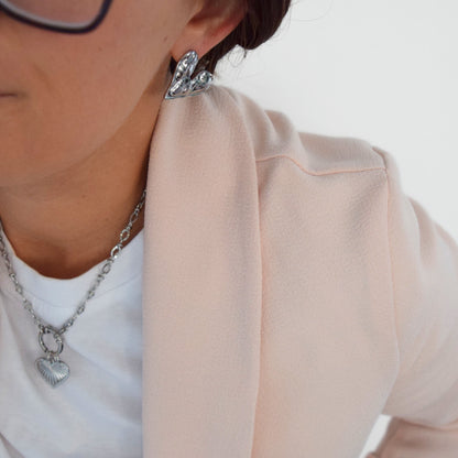boucles cœur tendance