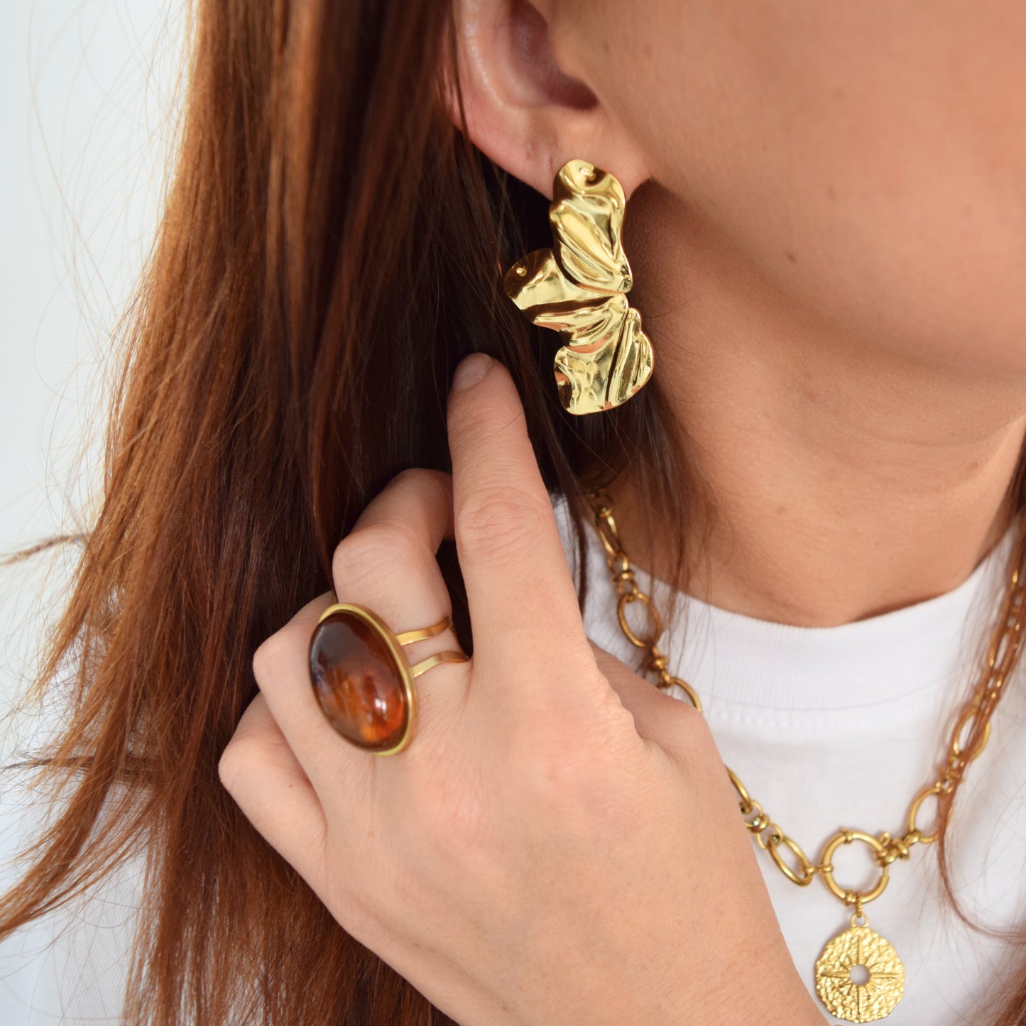 Bague moderne femme réglable