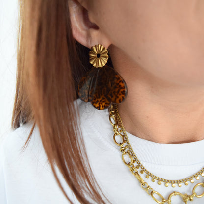 Boucles d’oreilles pendantes tendance