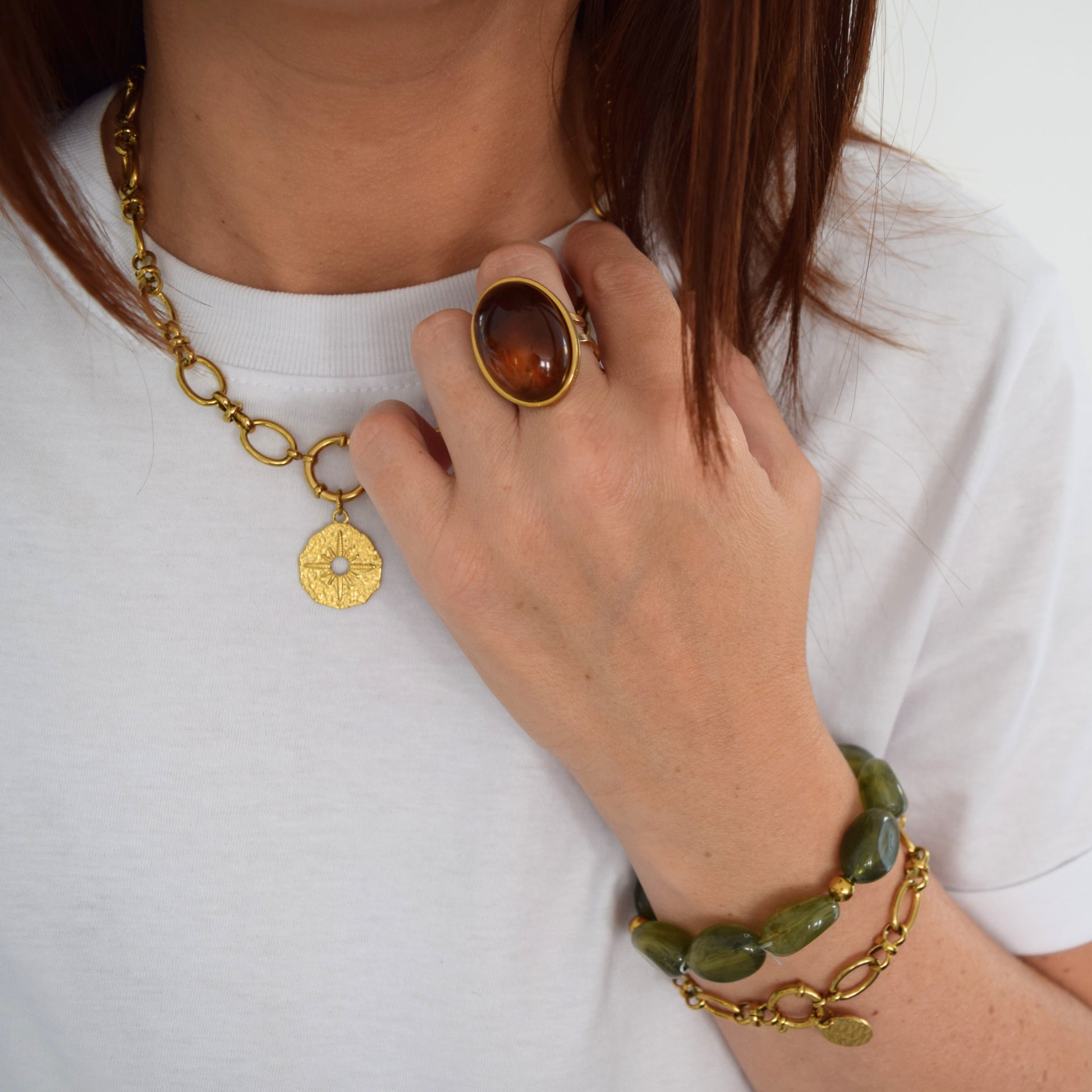 Bague réglable femme 