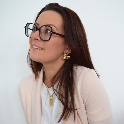 Boucles cœur bijoux 