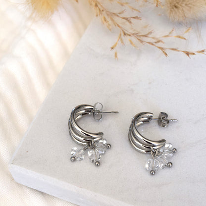 Boucles d'oreilles Crystal