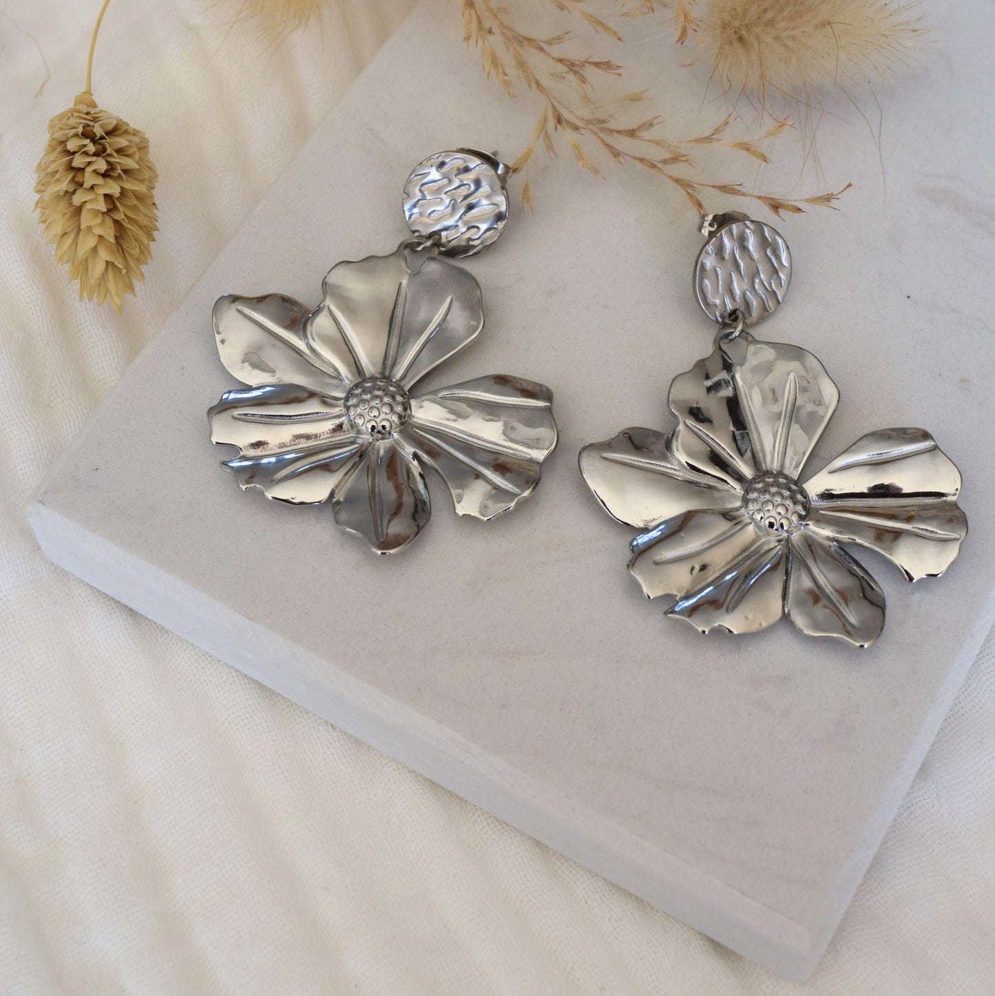 Boucles d'oreilles Flower