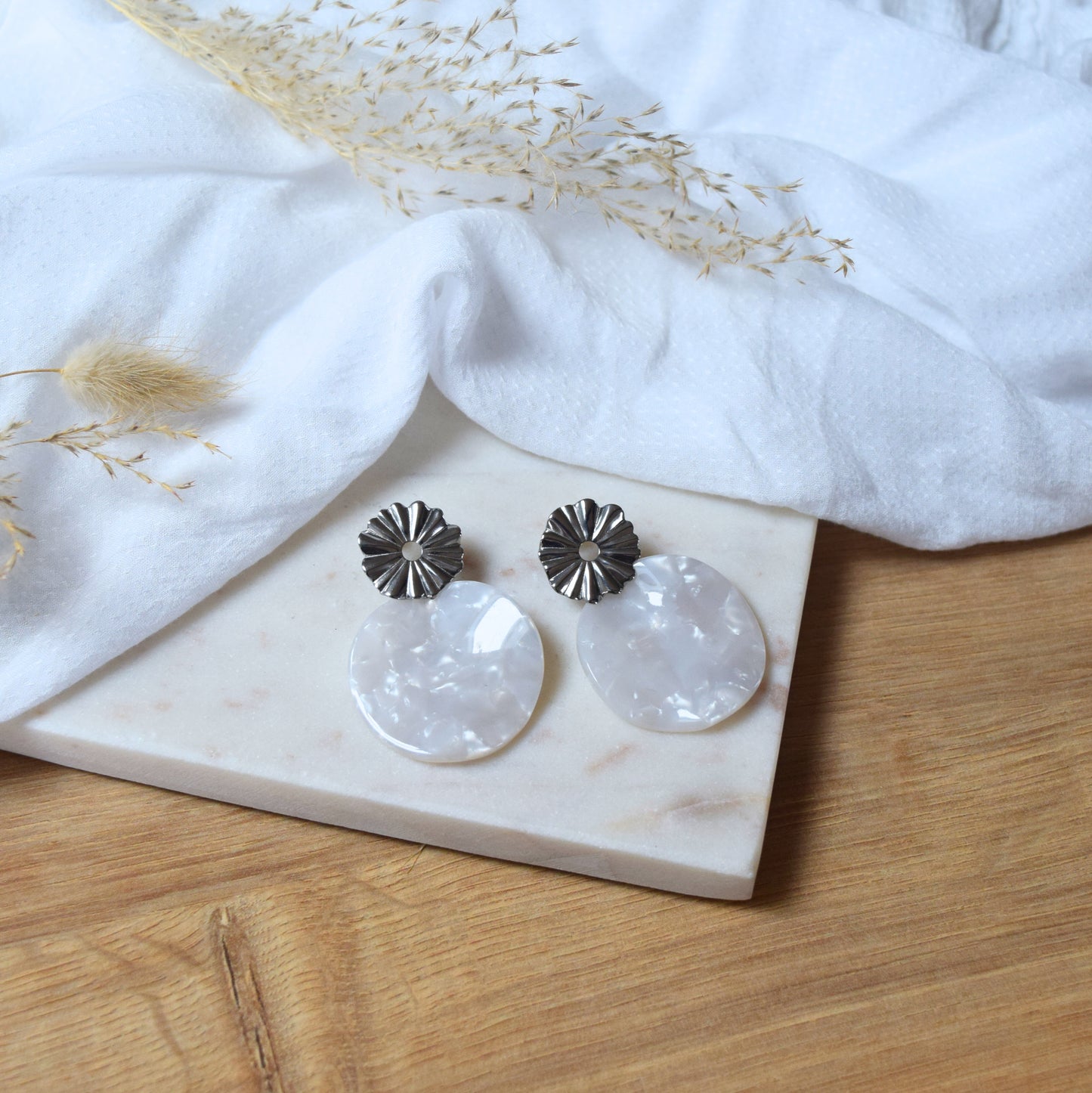 Boucles d'oreilles Ondine