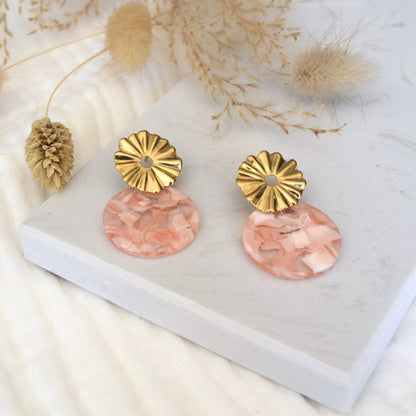 Boucles d'oreilles Rosa