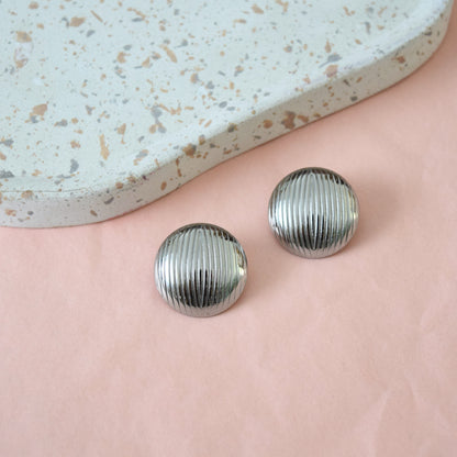 Boucles NOVA rondes texturées