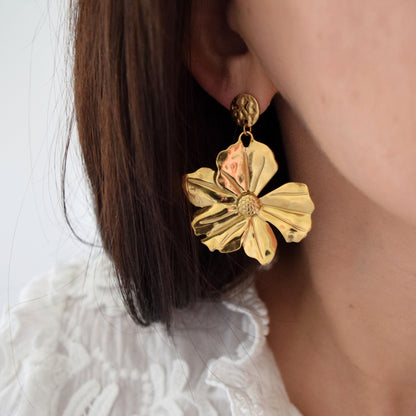 Boucles d'oreilles Flower