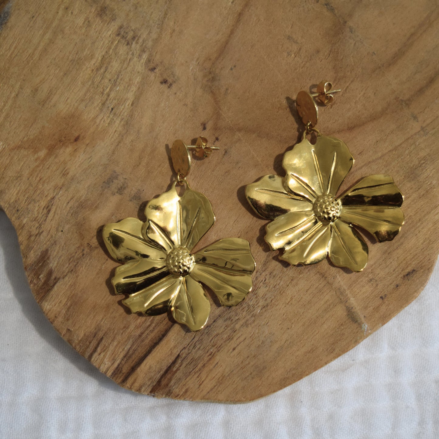 Boucles d'oreilles Flower