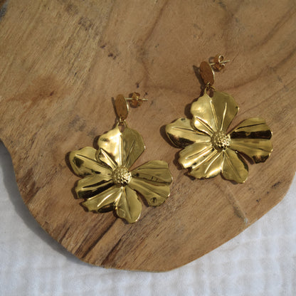 Boucles d'oreilles Flower