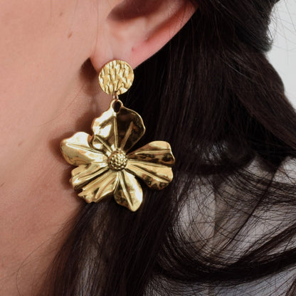 Boucles d'oreilles Flower