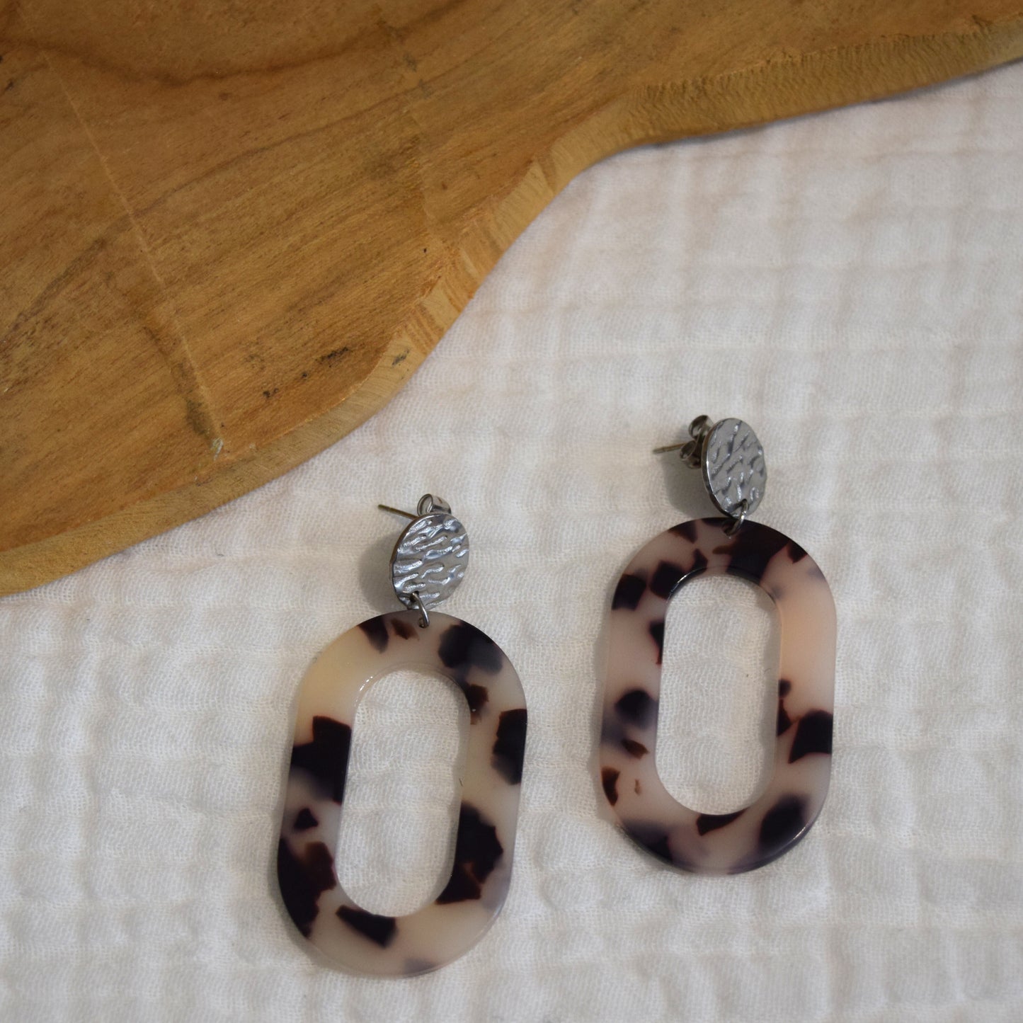 Boucles d'oreilles Fauve