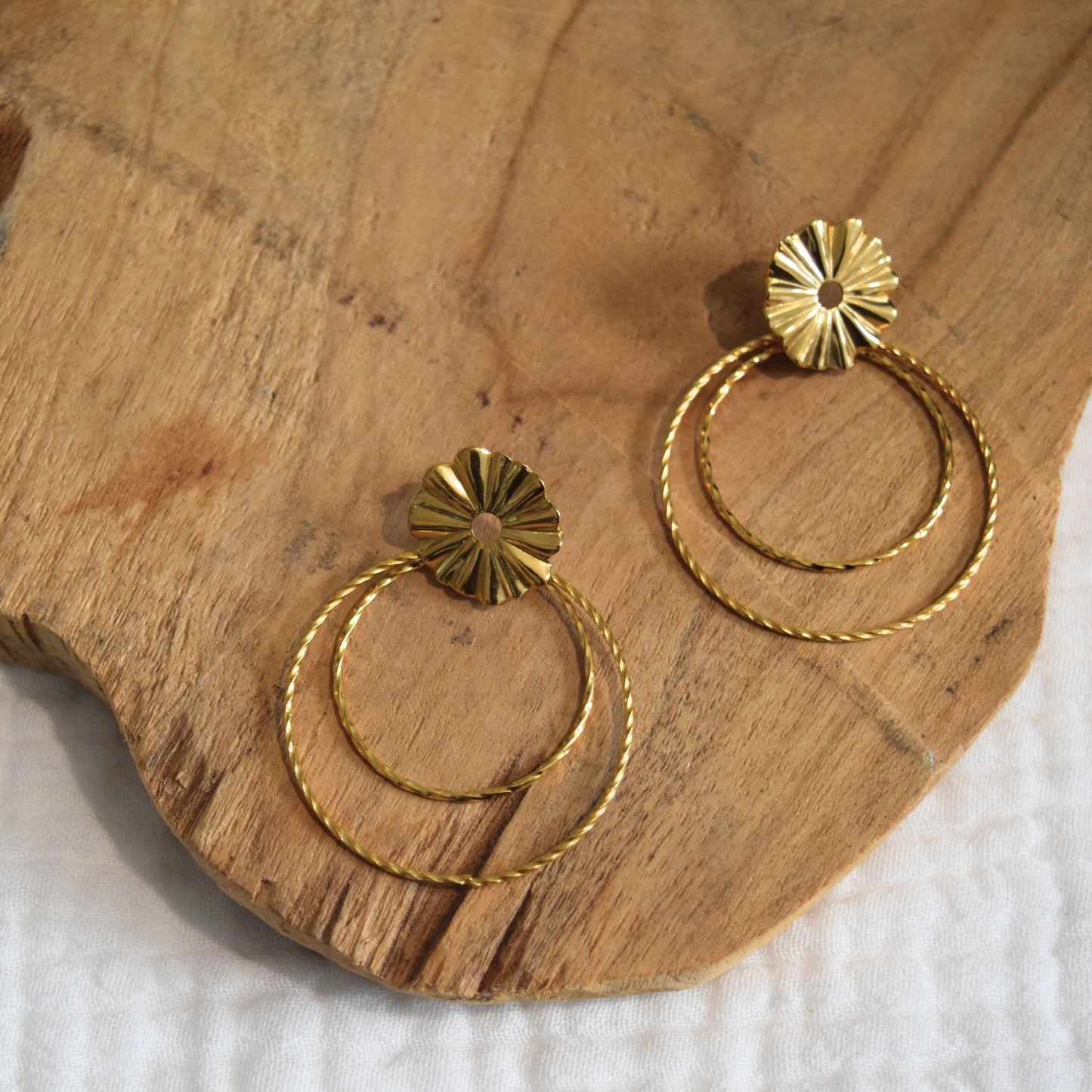Boucles d'oreilles Alliance